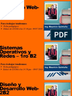 Diseño y Desarrollo Web - 2B2