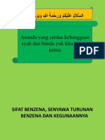 SIFAT BENZENA DAN KEGUNAAN SENYAWA BENZENA DAN TURUNANNYA (Pertemuan KE-6) .IPA