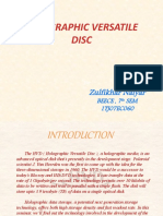 Holographic Versatile Disk (HVD)