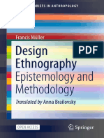(SpringerBriefs in Anthropology) Francis Müller - Design Ethnography_ Epistemology and Methodology-Springer International Publishing_Springer (2021)