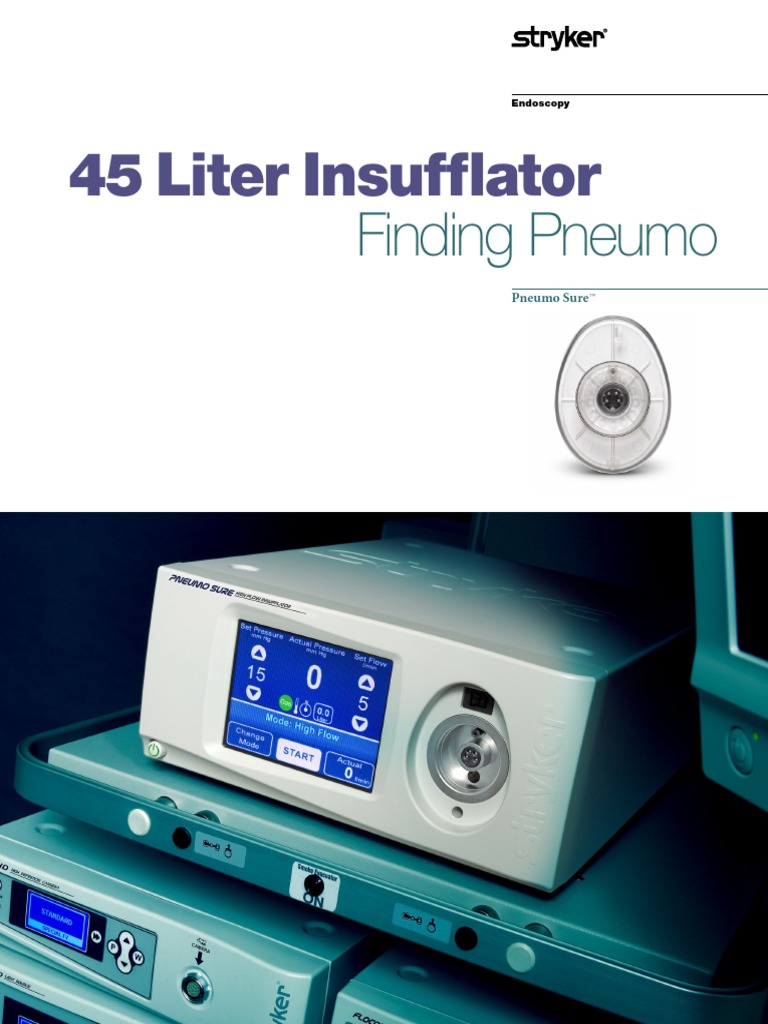 Neumoinsuflador Stryker Neumo | PDF | Touchscreen | Computing