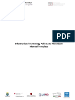 IT Policies and Procedures Manual