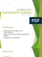 Examen Cnsc Razonamiento Numerico II