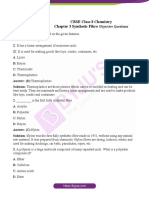 CBSE Class 8 Chemistry Chapter 3 Synthetic Fibre MCQs