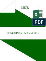 Funciones en Excel