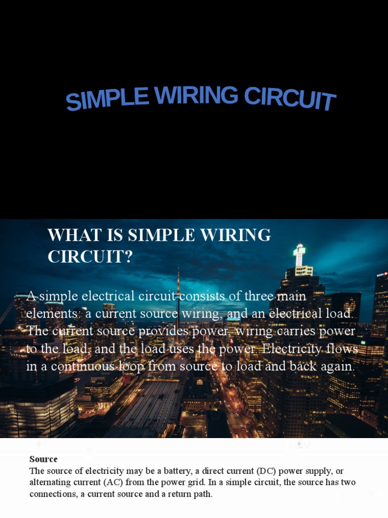 Understanding Simple Wiring Circuits | PDF | Science & Mathematics