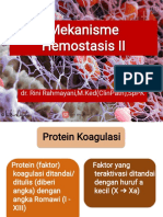 Mekanisme Hemostasis II