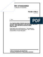 Türk Standardi: TS EN 1793-1