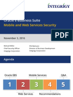 Oracle EBS Mobile and Web Services Security