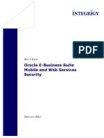 Oracle EBS Mobile and Web Services Security 