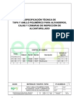 ET As ME08 06 Tapa y Anillo Polimerico para Aliviaderos Cajas y Camaras de Inspeccion de Alcantarillado