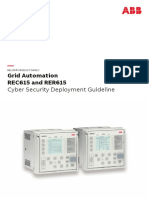 RECR615 Cyber Security Deployment Guideline