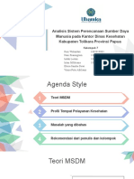 Analisis Sistem Perencanaan SDM Kab Tolikara