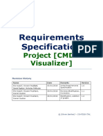 REQUIREMENTS SPECIFICATION CMDB Visualizer Feb 2016