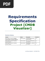 REQUIREMENTS SPECIFICATION CMDB Visualizer Feb 2016