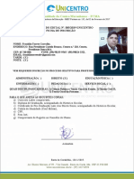 Ficha de Inscrição - Professor Unicentro