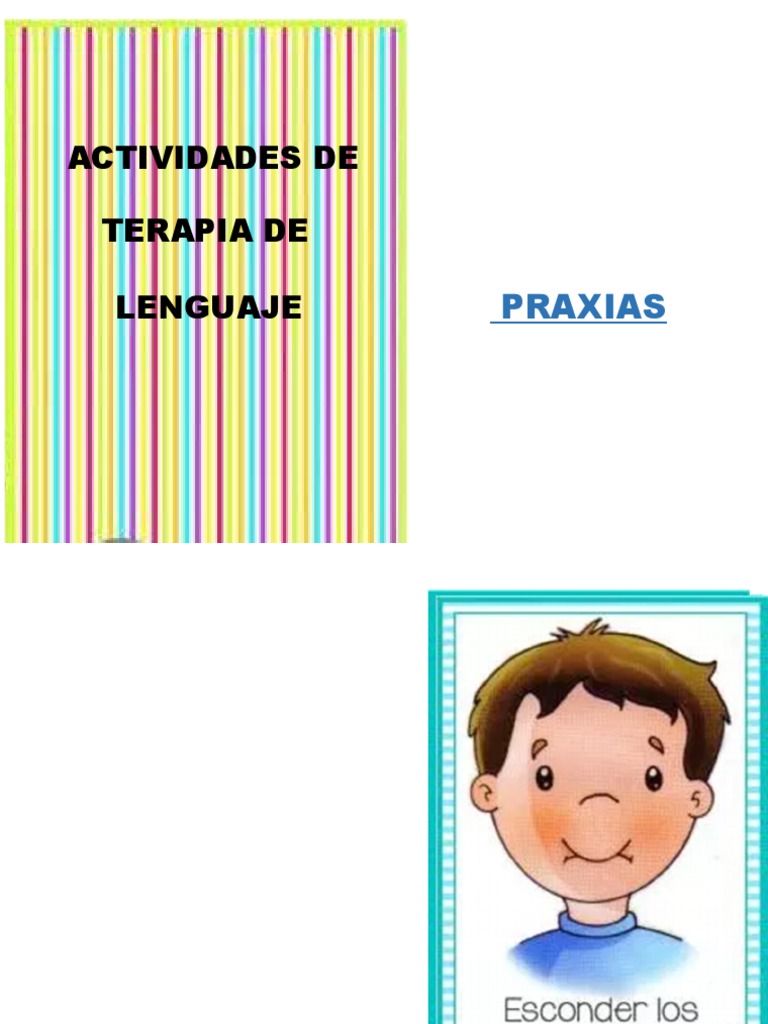 Ejercicios para Terapia de Lenguaje | PDF | Artes del Lenguaje y ...