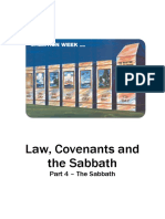 Law, Covenants and The Sabbath