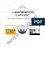 "Good Morning, Captain": Unit 13 (Final Major Project) Narrative Music Video