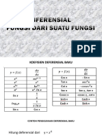 Diferensial Fungsi Dari Suatu Fungsi