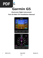 Garmin G5: Electronic Flight Instrument Part 23 AML STC Installation Manual