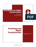 Technology and Digital Transformation