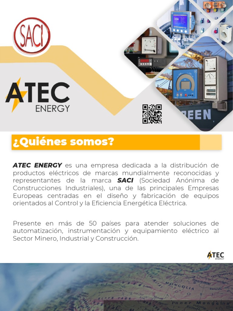 Brochure SACI | PDF | Transformador | Corriente eléctrica