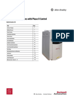 Powerflex 700S Drives With Phase Ii Control: Technical Data