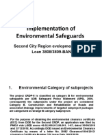Implementation of Environmental Safeguards