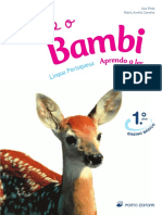 Eu e o Bambi - língua portuguesa