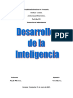 Desarrollo de La Inteligencia by Ysrael Duran.
