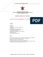 Nt 42 - Pts Processo Técnico Simplificado Atualizada Em 05 12 2016