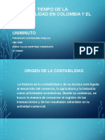 Línea de Tiempo de La Contabilidad en Colombia