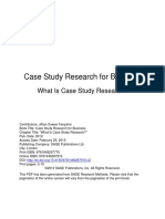 What Is Case Study Research-