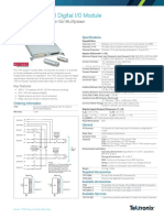 7707 32-Channel Digital I/O Module: Datasheet