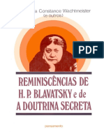 Wachtmeister, Condessa Constance - Reminiscências de H. P. Blavatsky e de A Doutrina Secreta