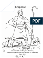 I Am The Good Shepherd E-Coloring Book