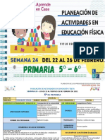 Semana 24 5°y 6° Primaria EF - LEF Antonio Preza