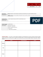 CELTA TP 1 - Lesson Plan Model