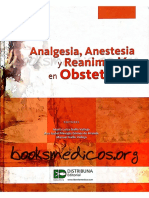 Analgesia, Anestesia y Reanimacion en Obstetricia