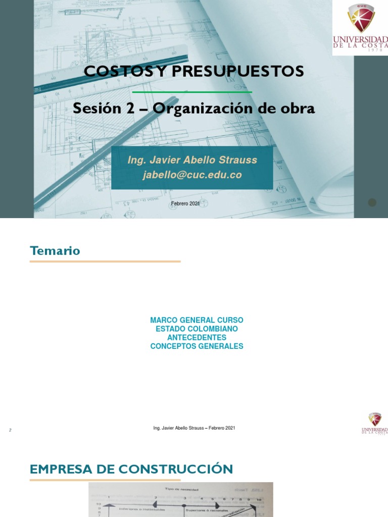 Costos y Presupuestos Clase 2 V 1.0 | PDF | Empresas | Presupuesto