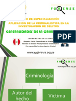 1generalidades de La Criminalistica - Sesion 1 - 15ago2020