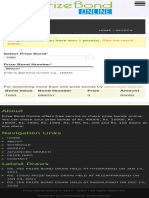 Simple Search - Prize Bond Online