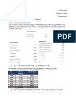 FINA 4011 Project 1