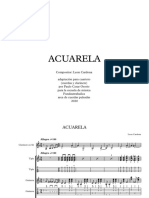 Acuarela Score