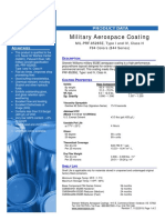 Military Aerospace Coating: MIL-PRF-85285E, Type I and IV, Class H F94 Colors (844 Series)
