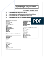 Cuatro Son Las Causas de Las Enfermedaes Agudas Segun La Homeopatía