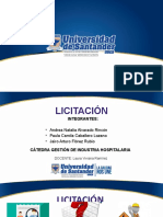 Licitacion - Gestion en Industria Hospitalaria