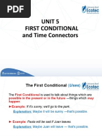 PPP - Unit 5 - First Conditional