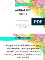 H. Antiparasit Part 1 Antelmintik